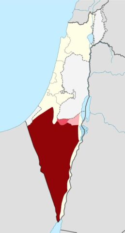 carte Israël